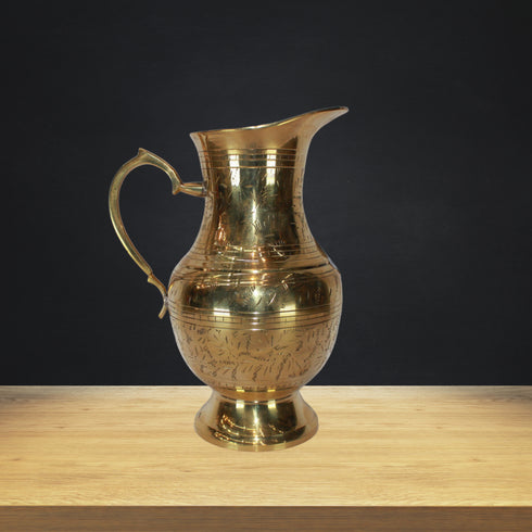 Brass Water Jug Pitcher 832g(Pack of 6)
